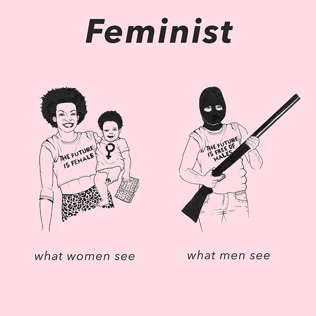 Follow @nontoxic_masculinity for more 💓 #feminist #thefutureisfemale #masculinity #feminism #mom #supportwomen #equalrights #equality #comic #comicartist #pussyriot #girlpower #thisiswhatafeministlookslike #drawing #illustration #patriarchy #memes #