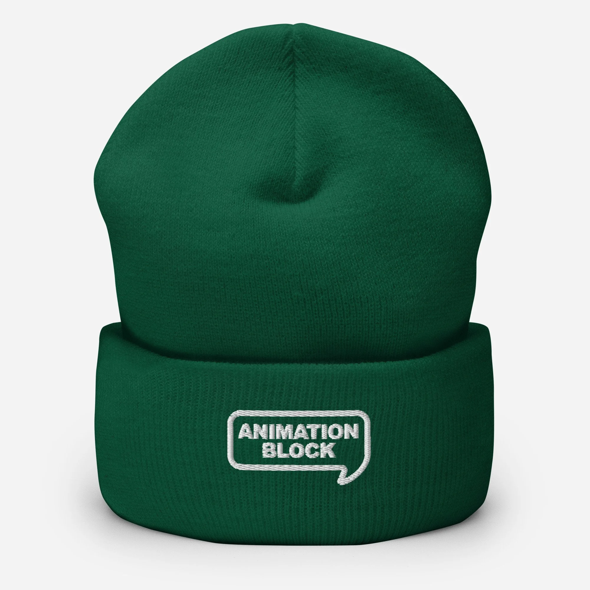 cuffed-beanie-spruce-front-6645df783dadd.jpg