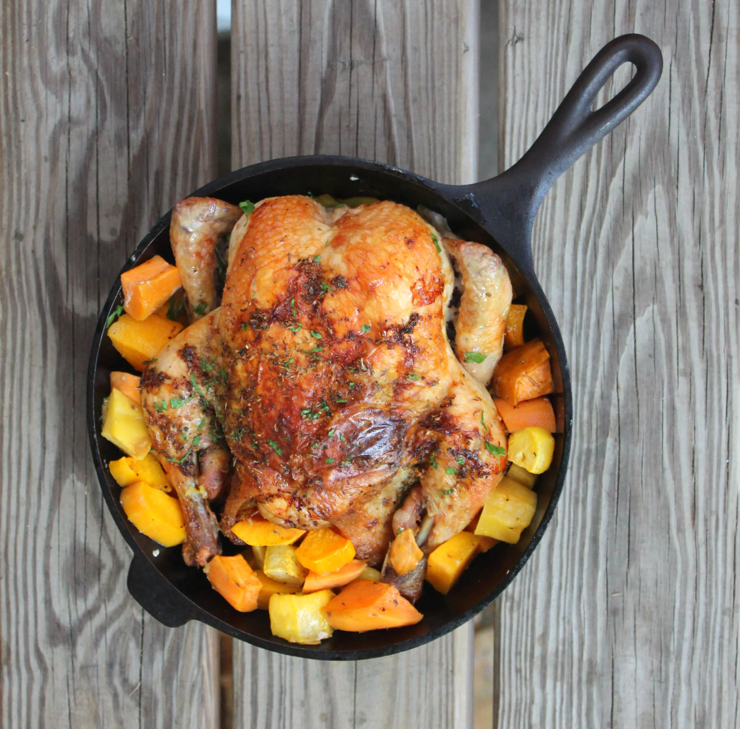 Roast Chicken and Root Vegetables