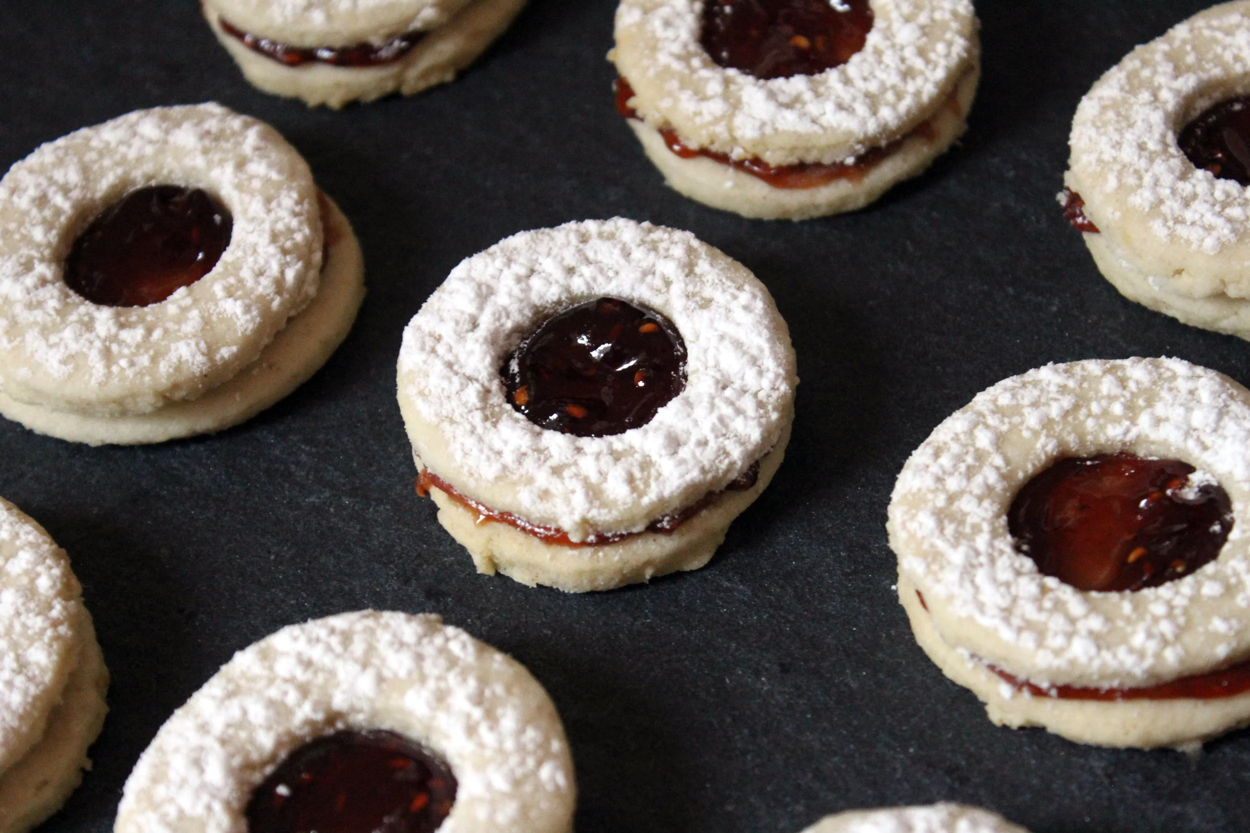 Linzer Cookies