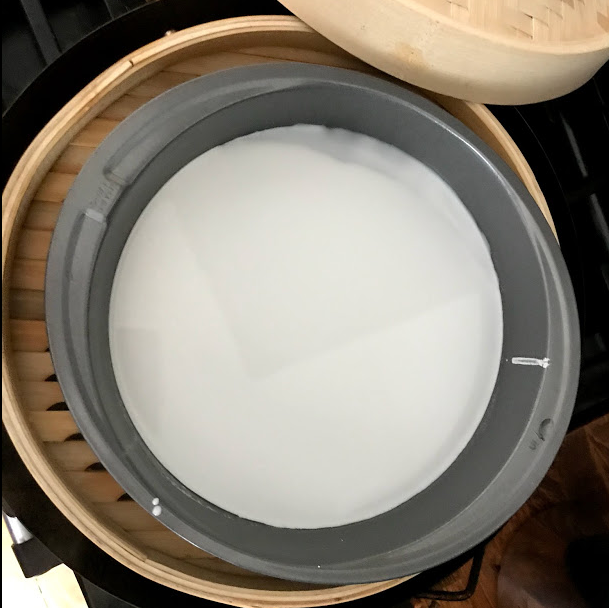 TIP PAN TO FORM AN EVEN LAYER