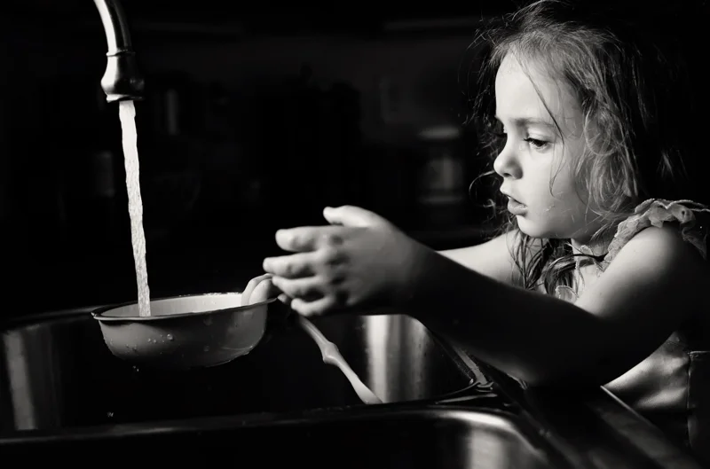 Savoring My Love for Slow + Her Love for Water Play