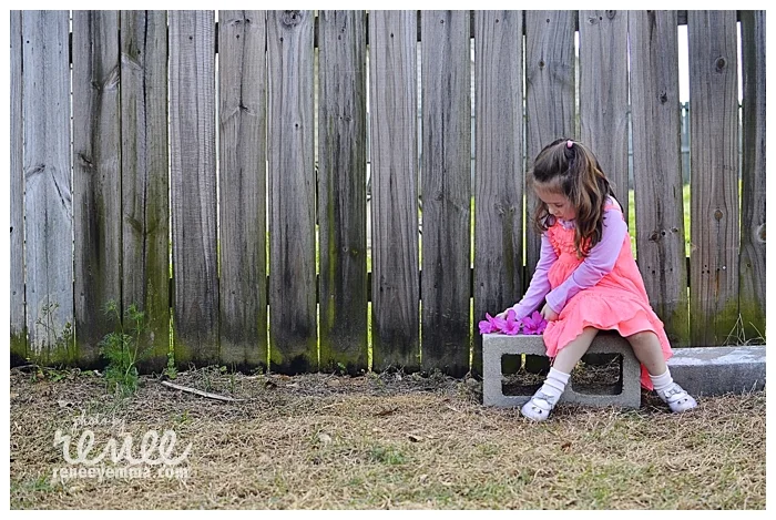 Her Love For Outside Play