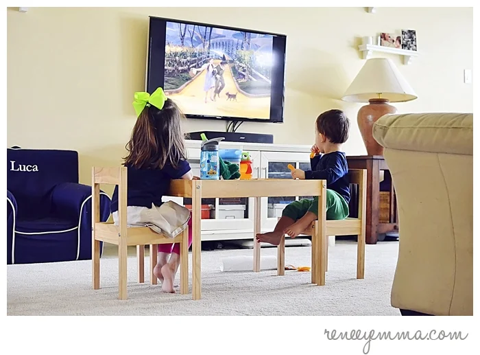 Savoring This Moment | Lunch + A Movie (At the Kids Table)