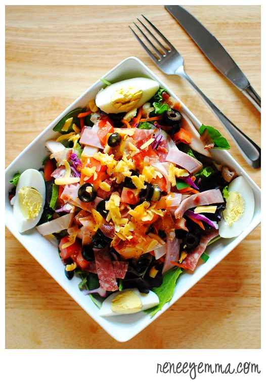 Colorfully Delicious Cobb Salad