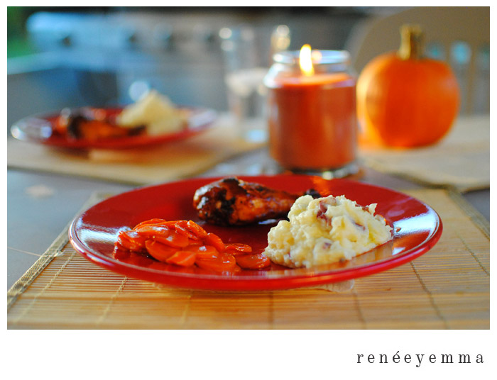 Savoring |  An Evening Dinner Outside