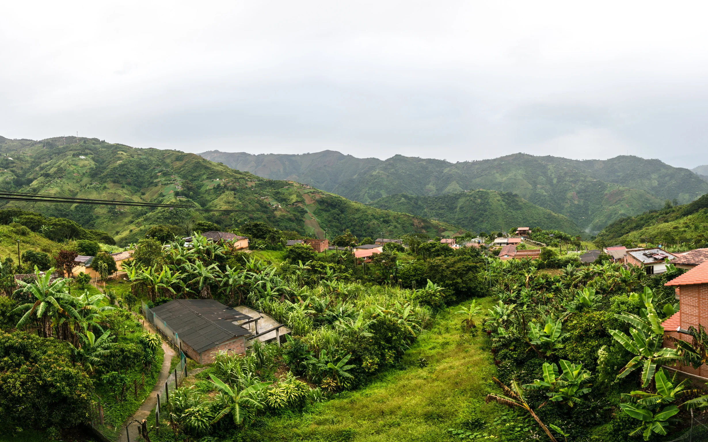 Rural Colombian Countryside