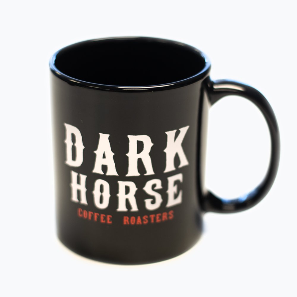 DH Funky Diner Mug - Maroon — Dark Horse Coffee Roasters