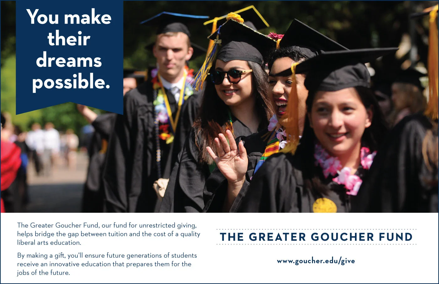 Goucher Magazine Advertisement