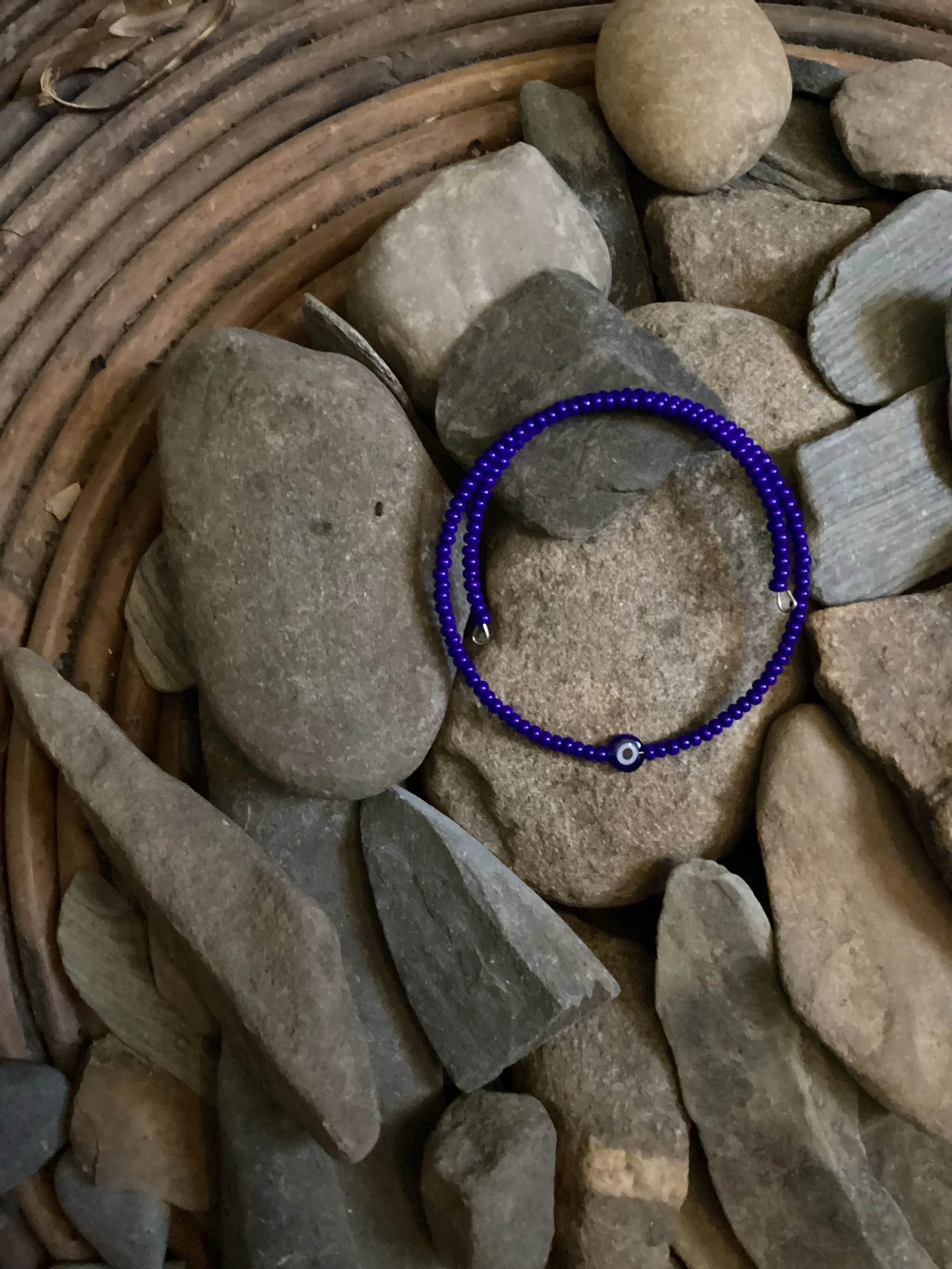 Blue Eye of Protection Bracelet
