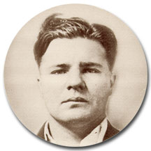 Pretty Boy Floyd looking awfully content with himself after cold drafting an Oklahoma oil and gas mineral owner.