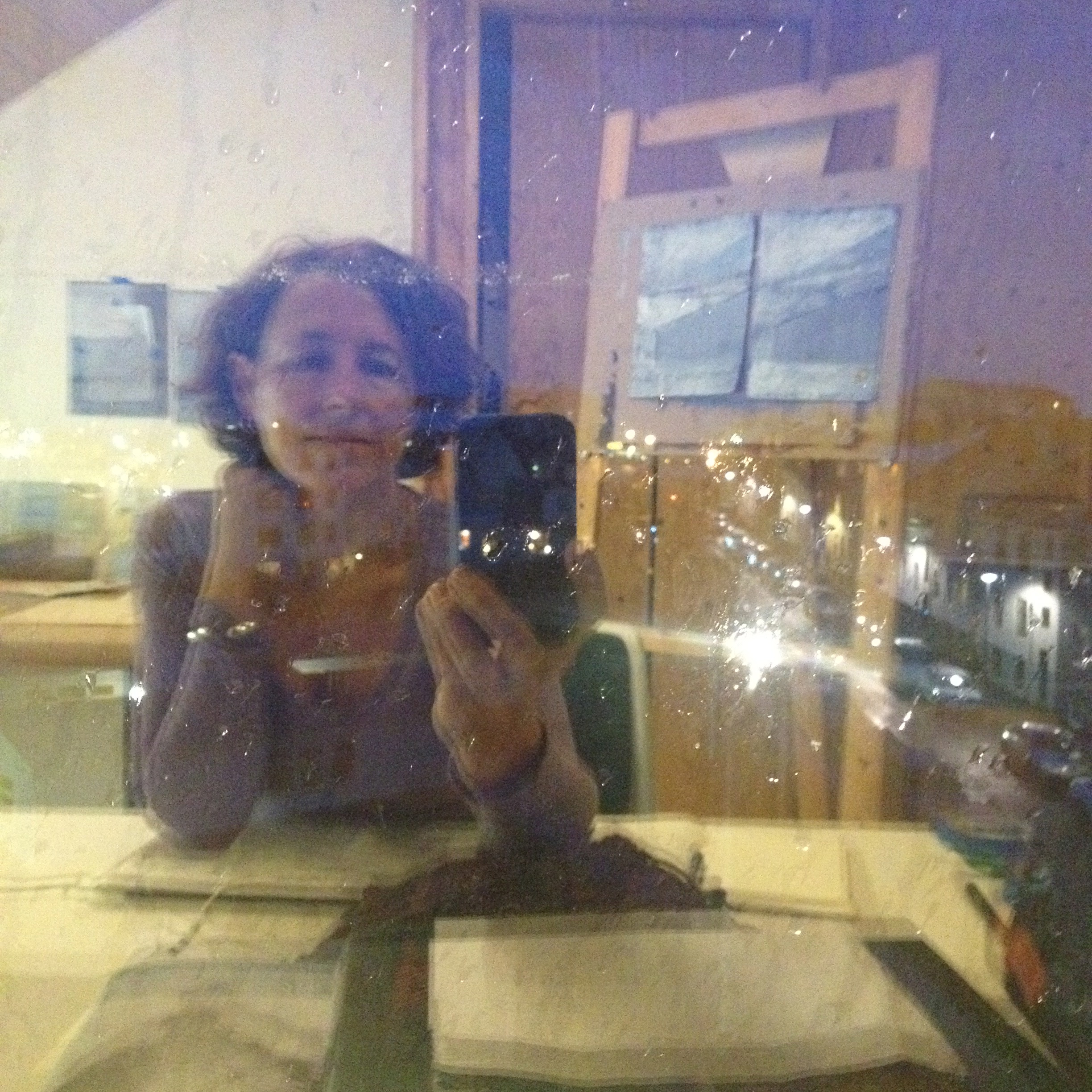 Window selfie.