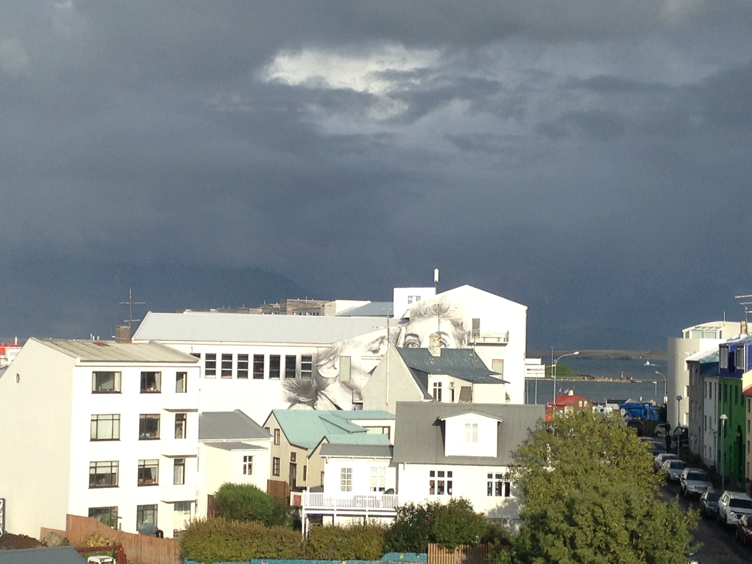 View from my studio at SIM.