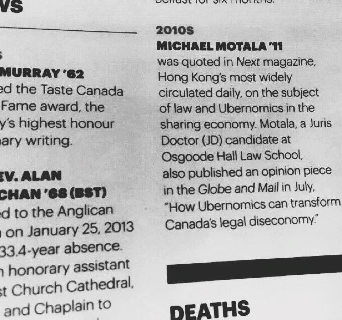 Trinity College Alumni Magazine