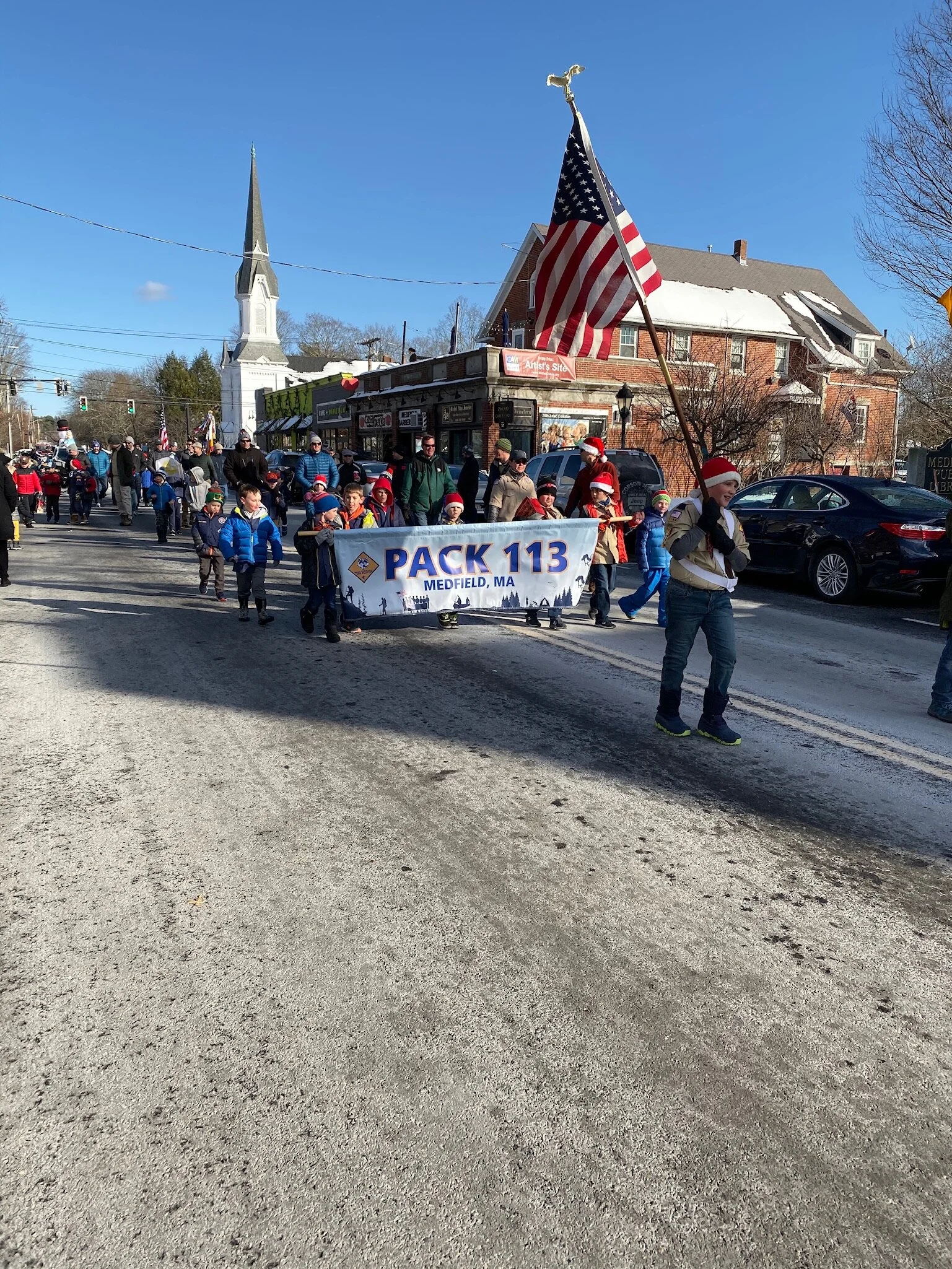 2019 Medfield Holiday Parade 