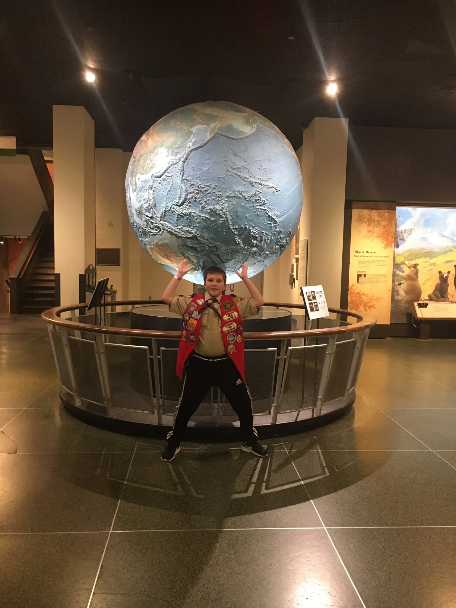 Pack 113 Overnight at the Museum of Science