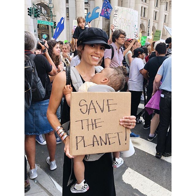 TODAY WE MARCHED || &ldquo;We are skipping our lessons to teach you one&rdquo; &ldquo;They won&rsquo;t act like adults so we will&rdquo; The youth let their voices be heard today in NYC @usclimatestrike with @gretathunberg leading the global climate 