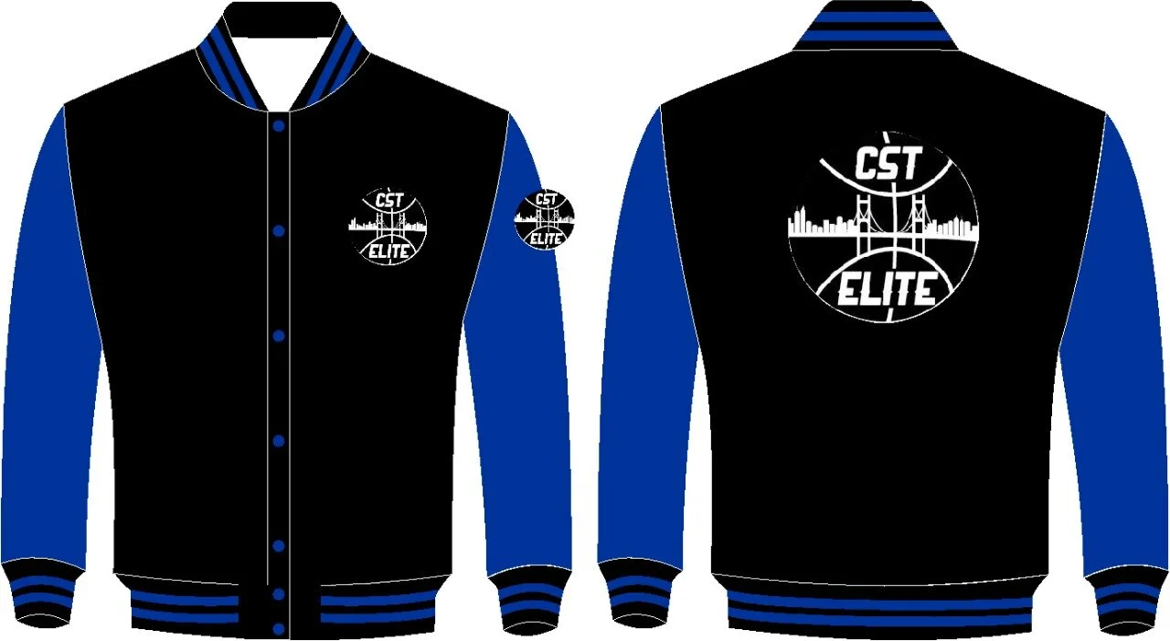 CST ELITE JACKET BLACK/BLUE