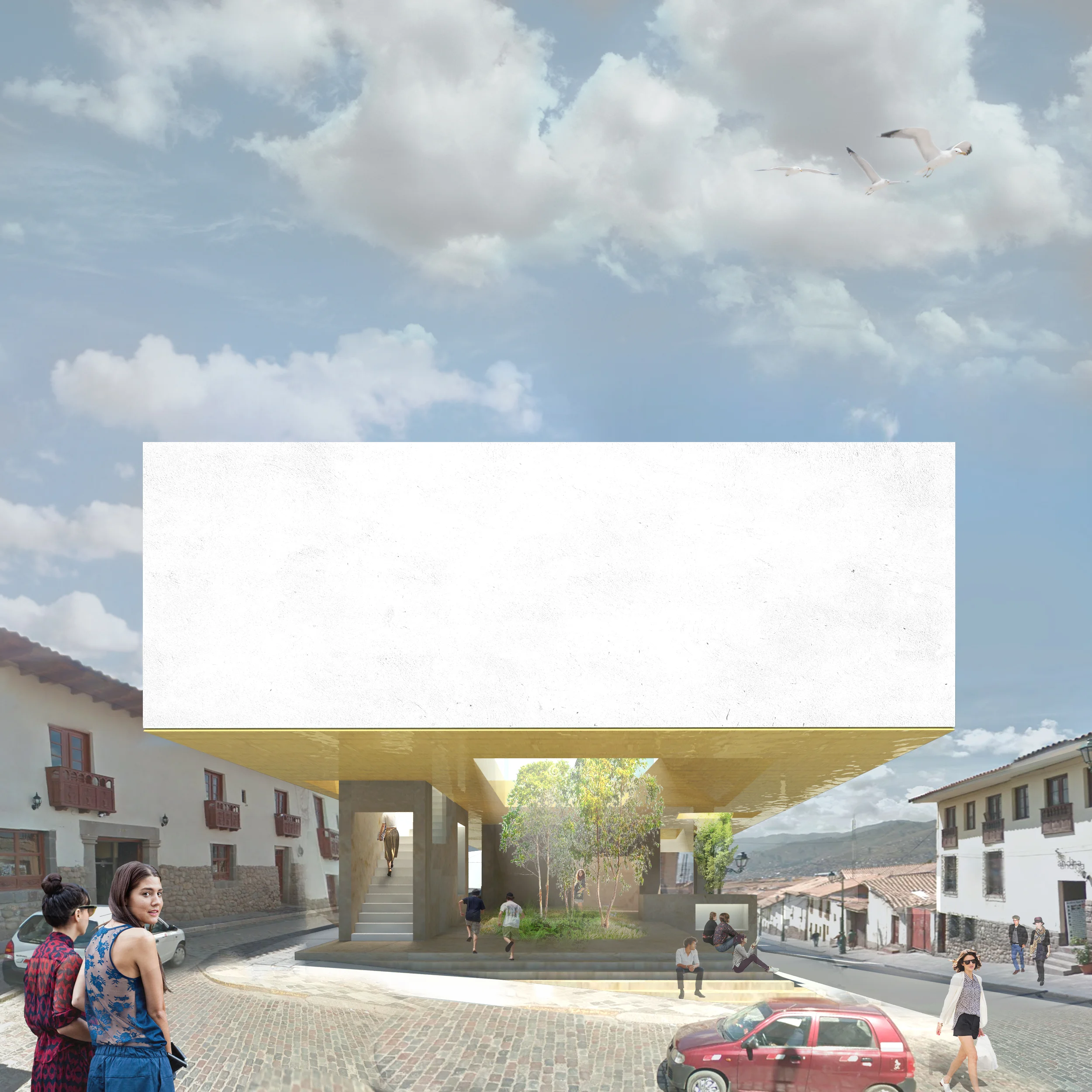 View from the street