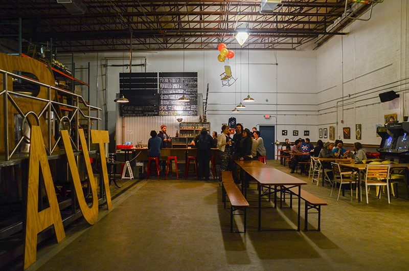 Aeronaut Brewery tap room