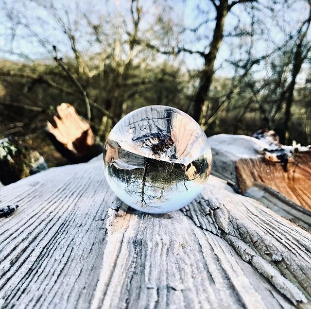 What a fantastic morning today on a &ldquo;mindful photography walk&rdquo; in the Oxfordshire countryside hosted by @melitakylephotography! Gorgeous setting and we were lucky with the light. Thank you, and to @catw100 for my glass sphere - love it!!!