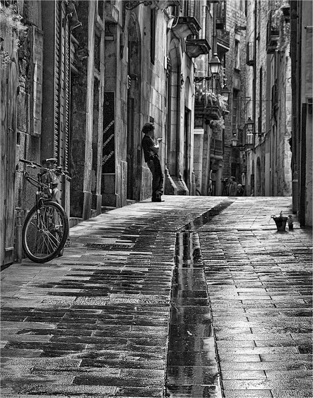 "Old Barcelona" by Roger Hague - C