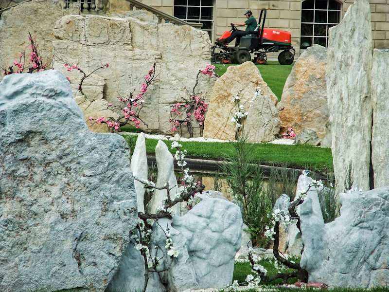 Gardener at Work by Mike Saxbee Mike - C