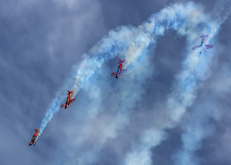 Blades Stunt Team by Norman O'Neill-Commended