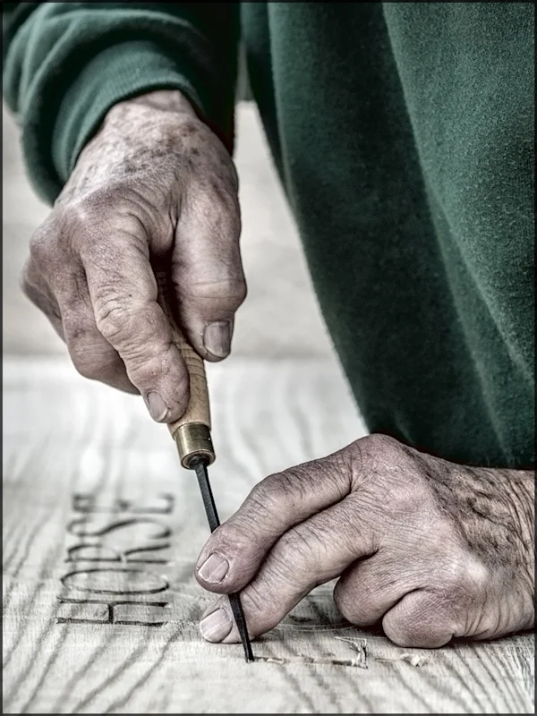 Master Woodcarver by Ed Phillips-Third