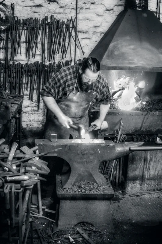 The Blacksmith by John Sweetland