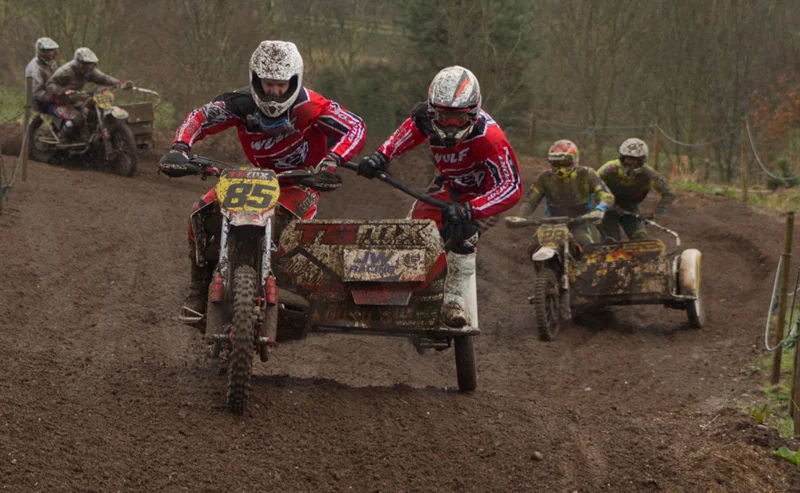 Sidecar Race Leaders by Andy Yardley - Second (int)