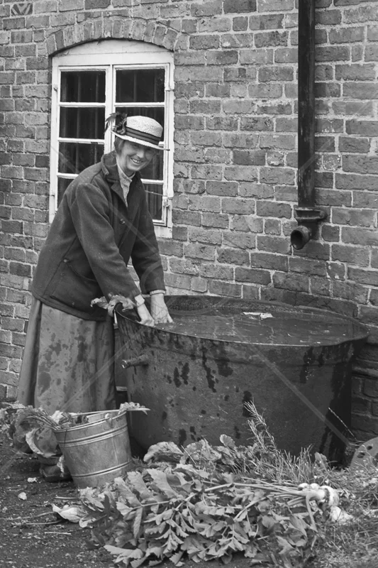 Preparing Vegetables by Peter Hodgkison - 3rd (Int mono)
