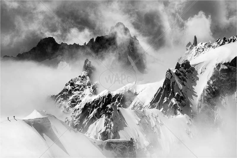 A Hard Descent by Jon Baker - 1st (adv mono)