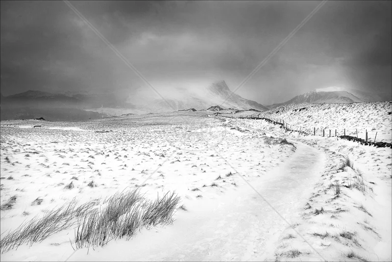 Snowdonia Winter by Jon Baker - C (Adv mono)