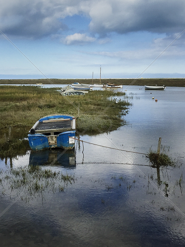  Blakeney Boats by Reg Mathews - C 