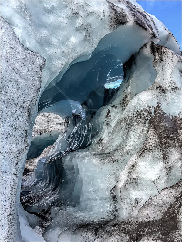 Ice Cave by Calvin Downes - 3rd