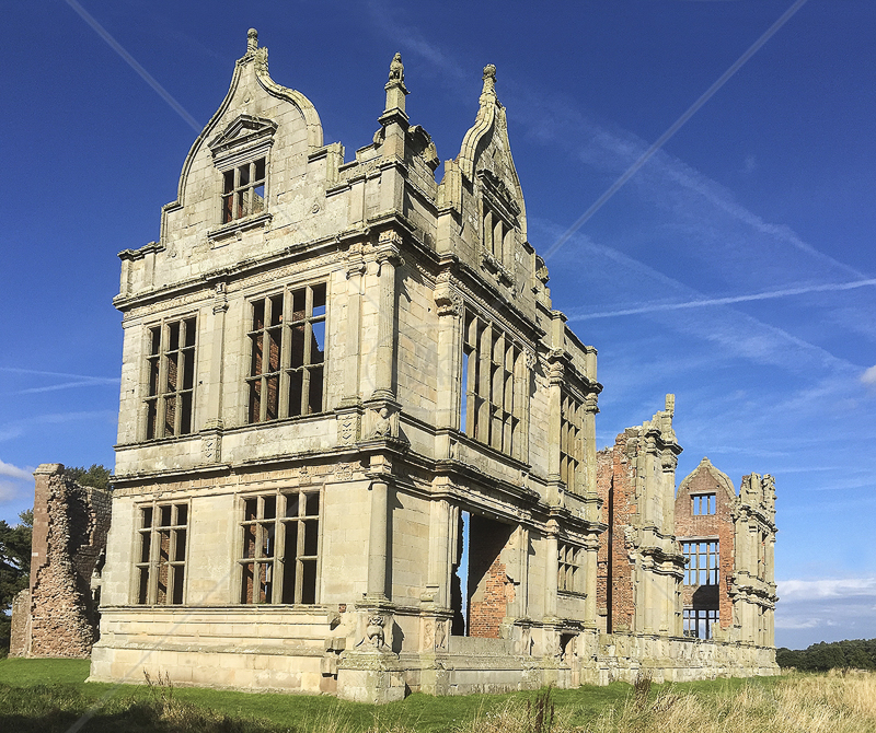  Moreton Corbet Castle by Reg Mathews - C 