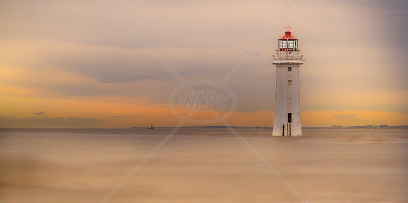  Perch Rock Lighthouse by Norman O'Neill - 2nd (ADV col) 