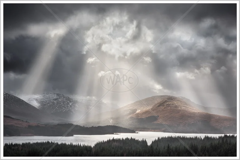 Storm Light over Loch Tulla by Jon Baker - 2nd (PRINT)