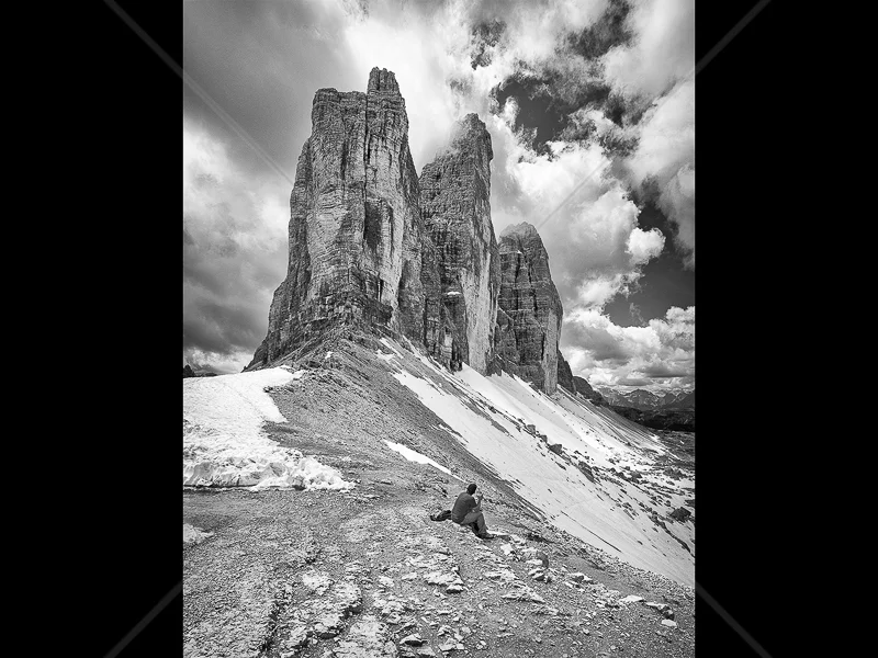 Tre Cima Di Lavaredo by Howard Holden - C (PRINT)
