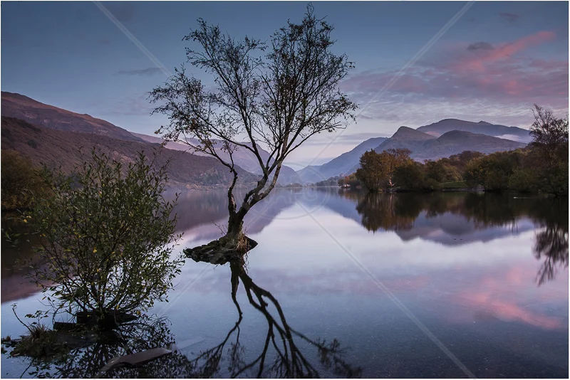 Llyn Padarn by Alan Lees - 1st (PDI)