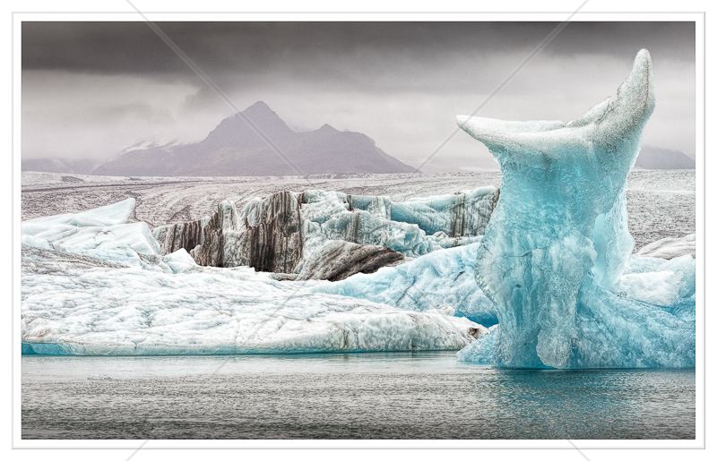  Jokulsarlon Ice Sculpure by Calvin Downes - C (Adv col) 