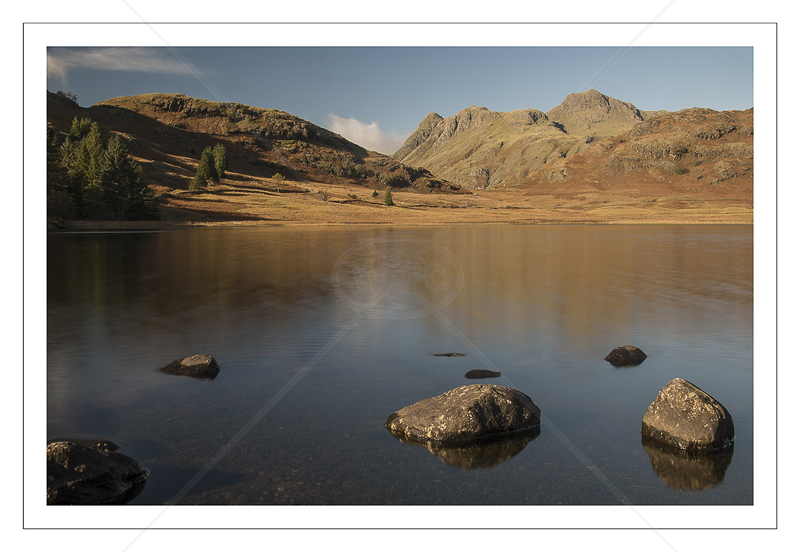 Langdale Fells from Blea Water by Alan Lees - C (Adv col)