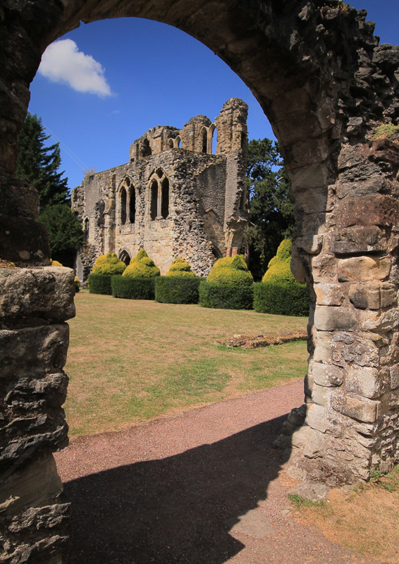  Much Wenlock Priory by Ian Burton - C (Int) 