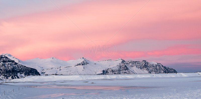  Sunset at Jokulsarlon by John Sweetland - C (Adv col) 