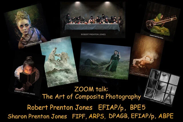 'The Art of composite photography' with Sharon (FIPF,ARPS,DPAGB,EFIAP/p) & Robert (EFIAP/p BPE5) Prenton Jones