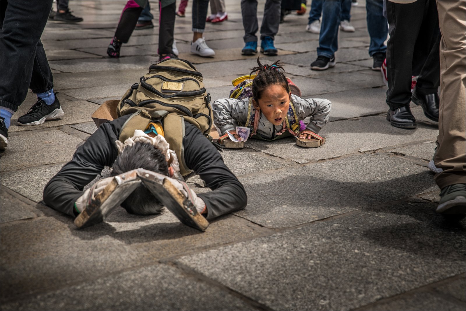 Devotion in Lhasa-Andy Udall