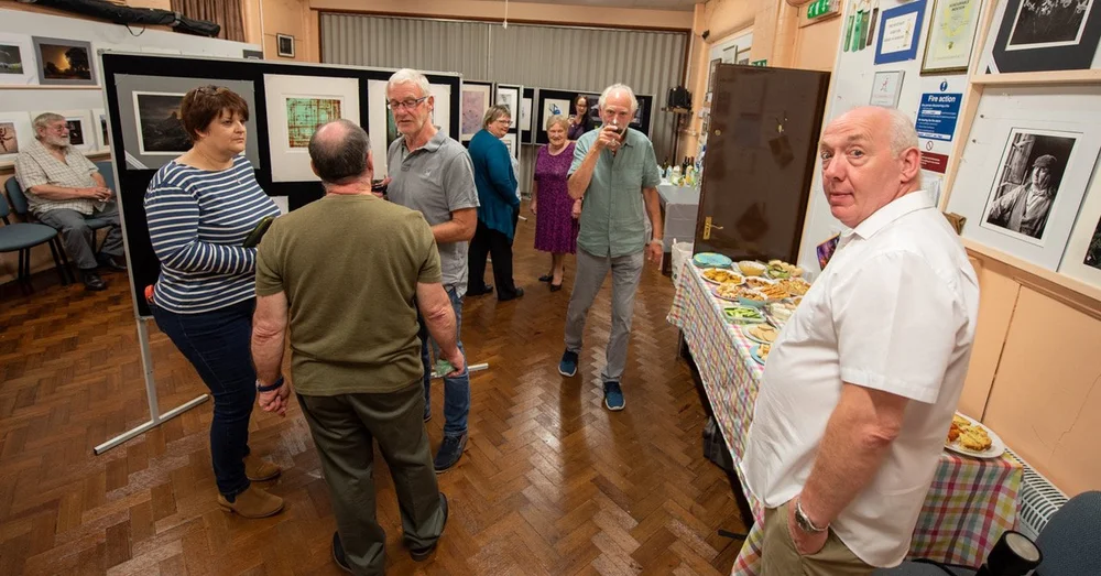 Members enjoying the exhibition.jpeg