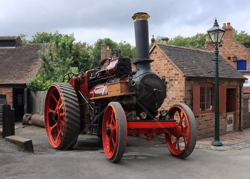  Blists Hill Traction Engine by Ian Burton - C (Int col) 