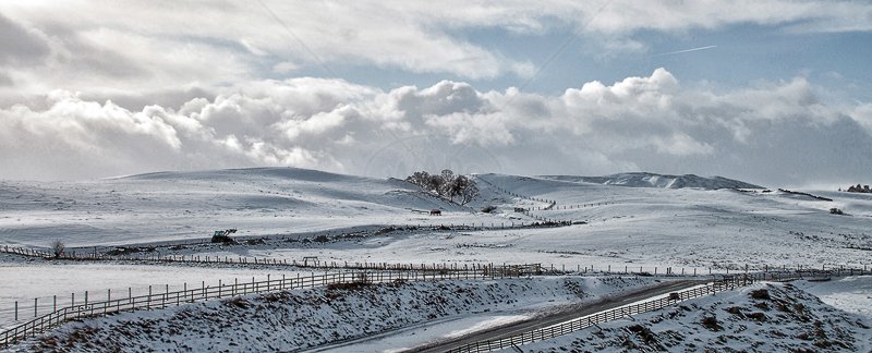  View from Kingussie Castle - by Robert Morse - 1st (Int col) 